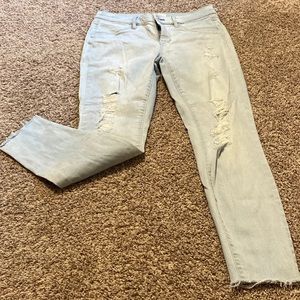 Pacsun distressed jeggings